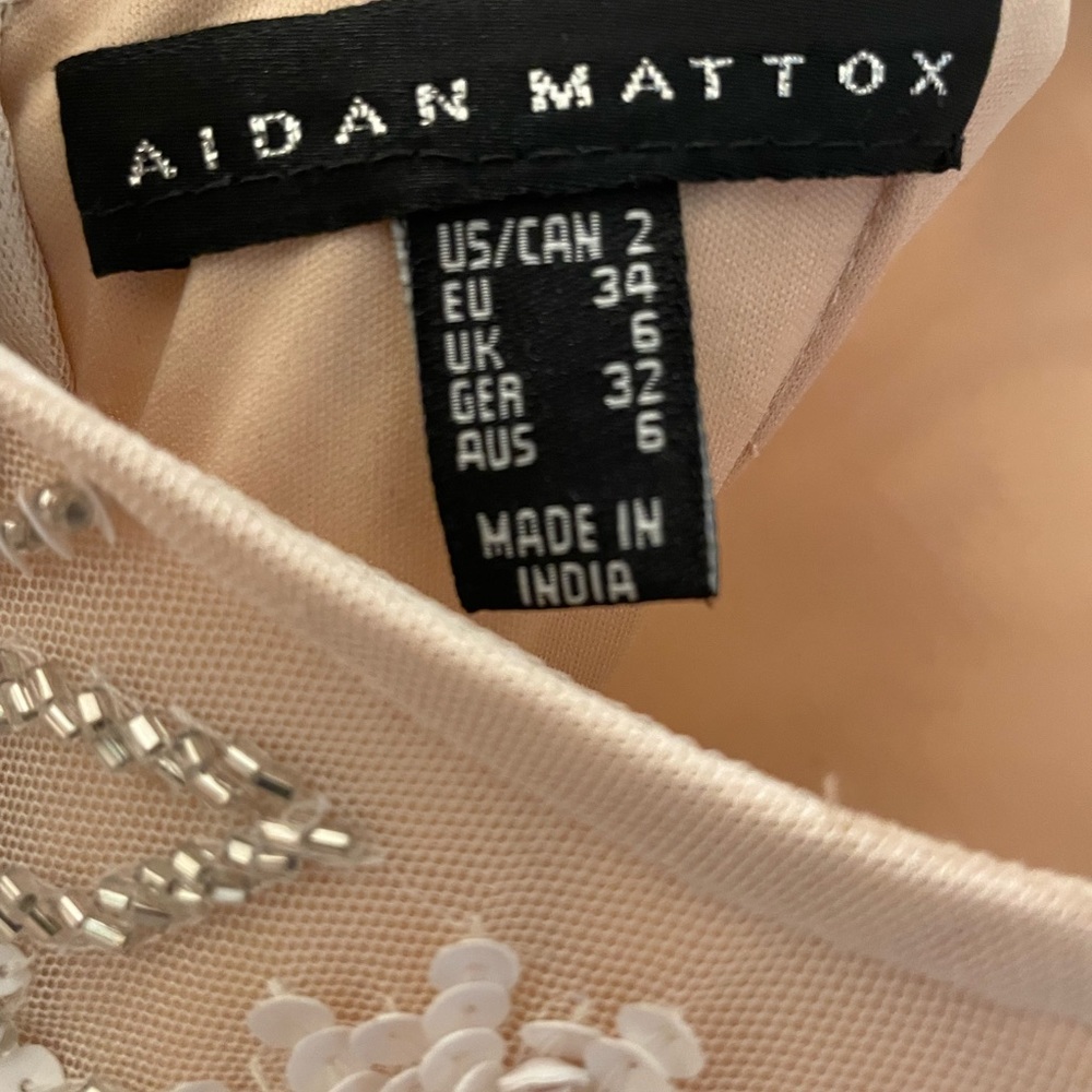 Aidan Mattox Mini Dress